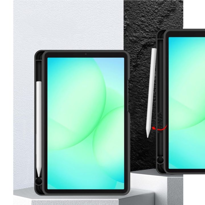 Dėklas planšetei Samsung Galaxy Tab A9 / A11 8.7 juodas SC Pen