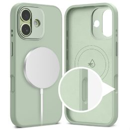 iPhone 17 dėklas MagSafe žalias Uniq