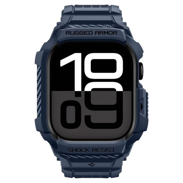 Dirželis Apple Watch 42 mm tamsiai mėlynas Spigen