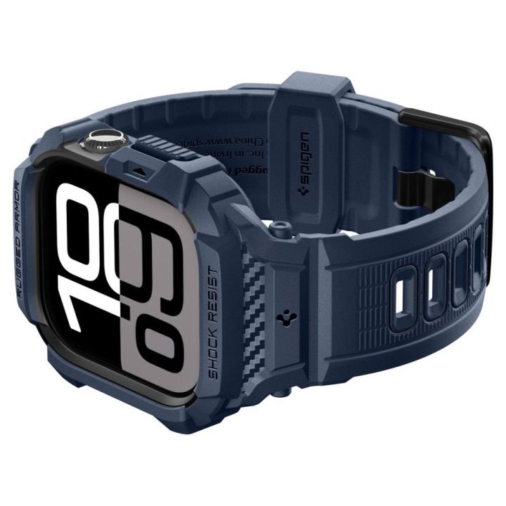 Dirželis Apple Watch 42 mm tamsiai mėlynas Spigen