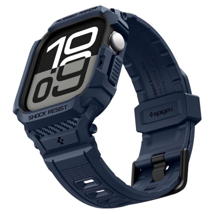 Dirželis Apple Watch 42 mm tamsiai mėlynas Spigen