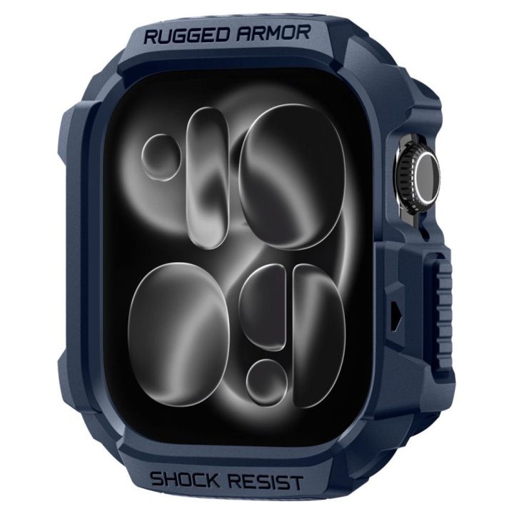 Apple Watch 42 mm dėklas tamsiai mėlynas Spigen