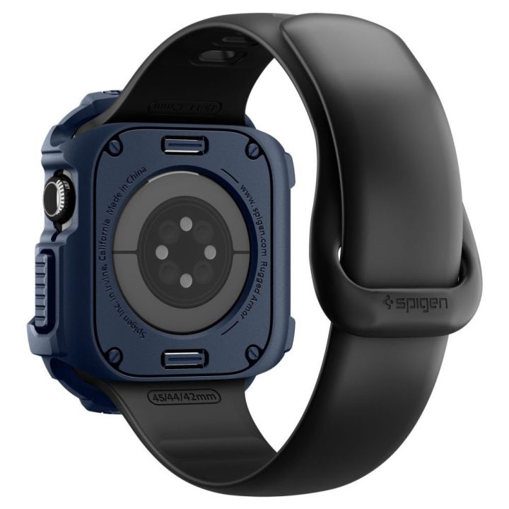 Apple Watch 42 mm dėklas tamsiai mėlynas Spigen