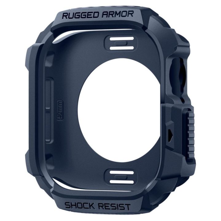 Apple Watch 42 mm dėklas tamsiai mėlynas Spigen