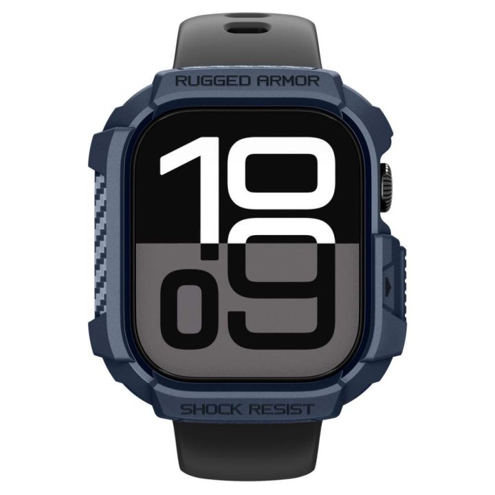 Apple Watch 42 mm dėklas tamsiai mėlynas Spigen