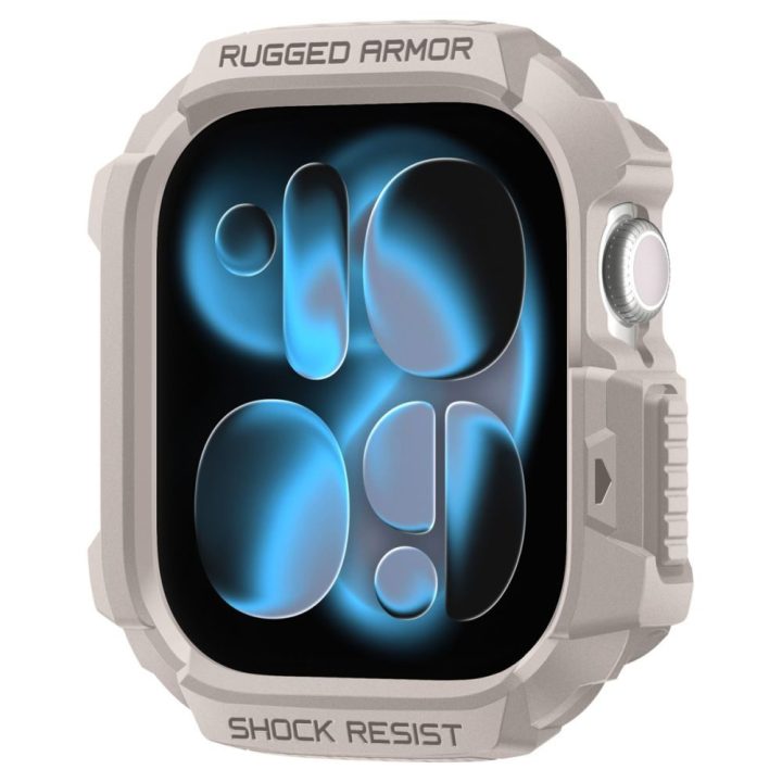 Apple Watch 42 mm dėklas smėlio spalvos Spigen