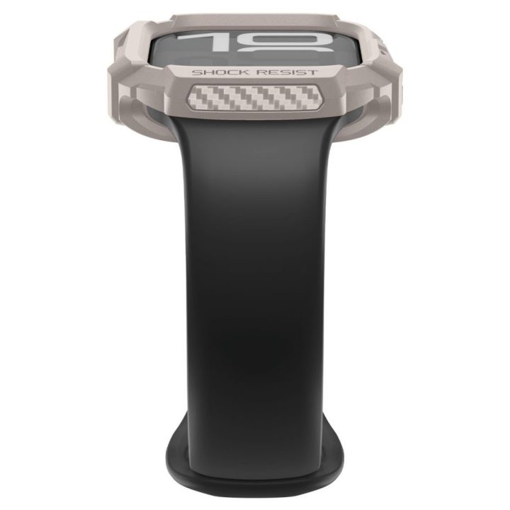 Apple Watch 42 mm dėklas smėlio spalvos Spigen