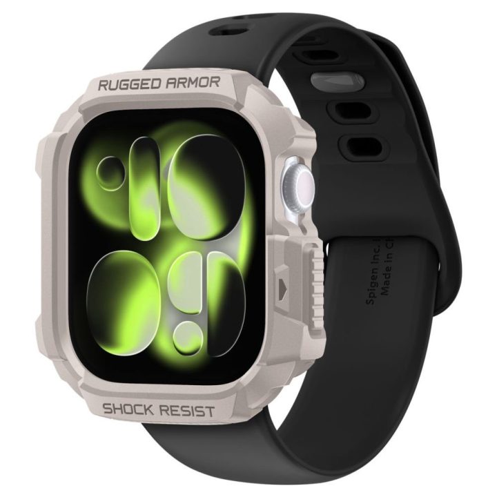 Apple Watch 42 mm dėklas smėlio spalvos Spigen