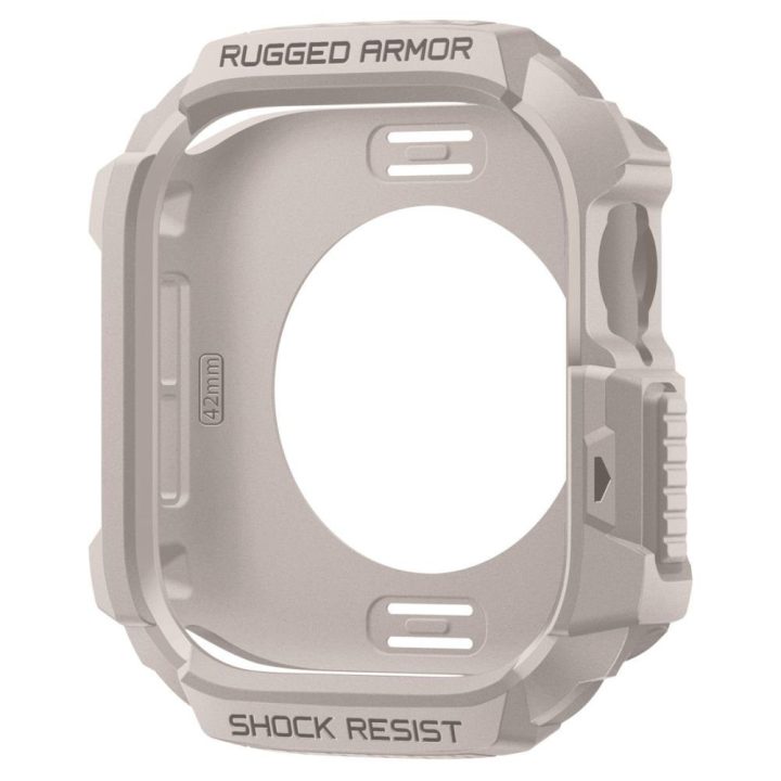 Apple Watch 42 mm dėklas smėlio spalvos Spigen