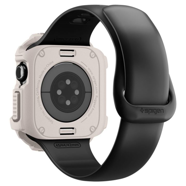Apple Watch 42 mm dėklas smėlio spalvos Spigen