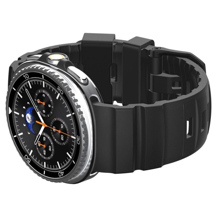 Dirželis Samsung Galaxy Watch 40/44/46 mm juodas Spigen