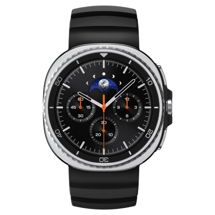Dirželis Samsung Galaxy Watch 40/44/46 mm juodas Spigen