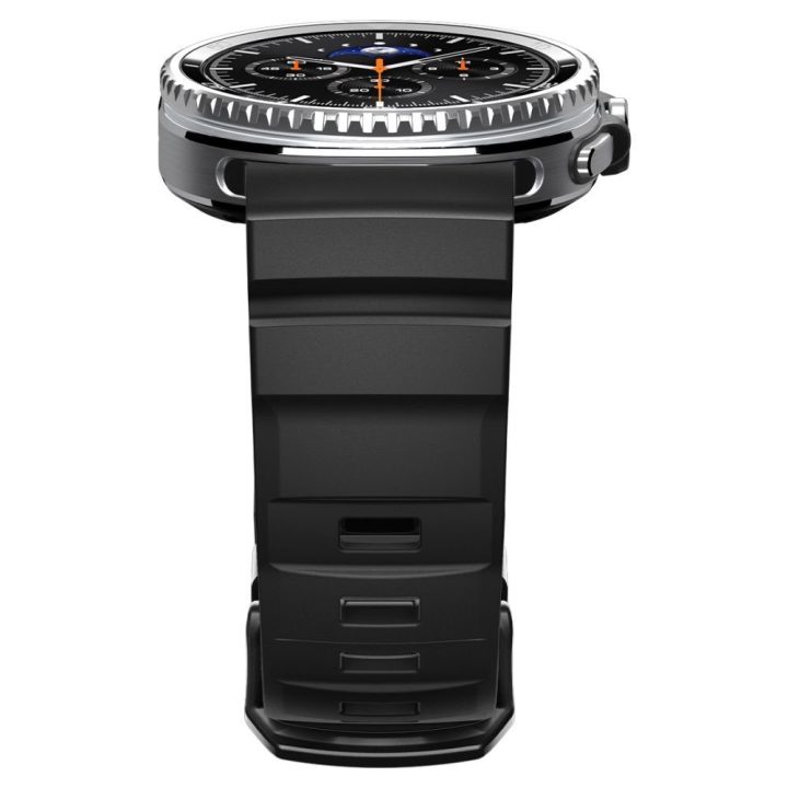 Dirželis Samsung Galaxy Watch 40/44/46 mm juodas Spigen