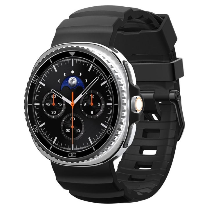 Dirželis Samsung Galaxy Watch 40/44/46 mm juodas Spigen