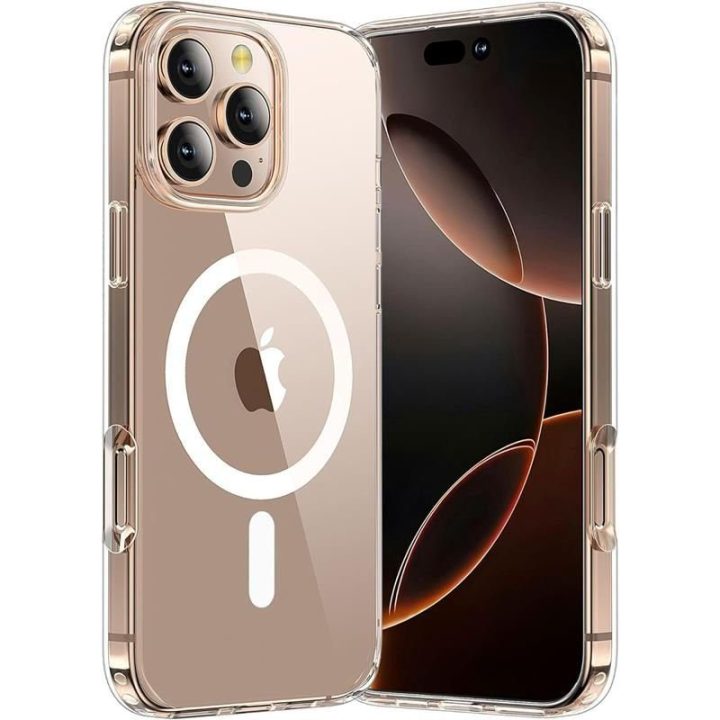 iPhone 16 Pro Max telefono dėklas skaidrus TP Flex