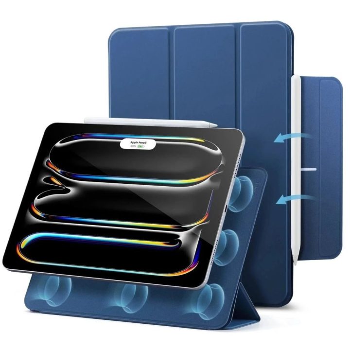 iPad Pro 11 (2024–2025) dėklas magnetinis mėlynas ESR