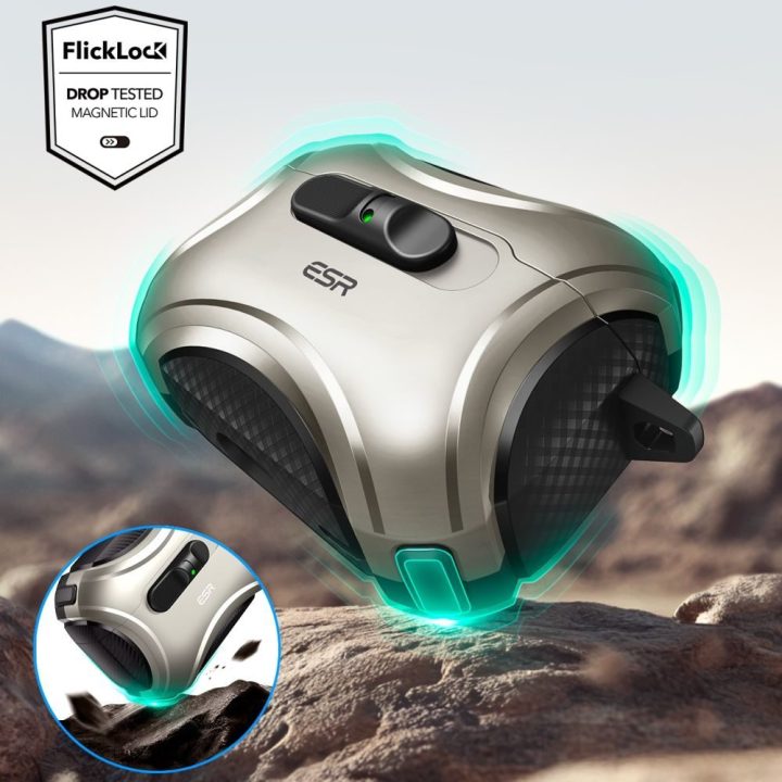 AirPods Pro 3 dėklas MagSafe sidabrinis ESR