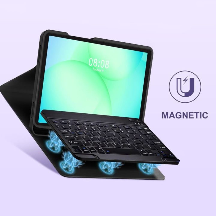 Samsung Galaxy Tab A9 / A11 8.7 dėklas juodas SC Pen Case