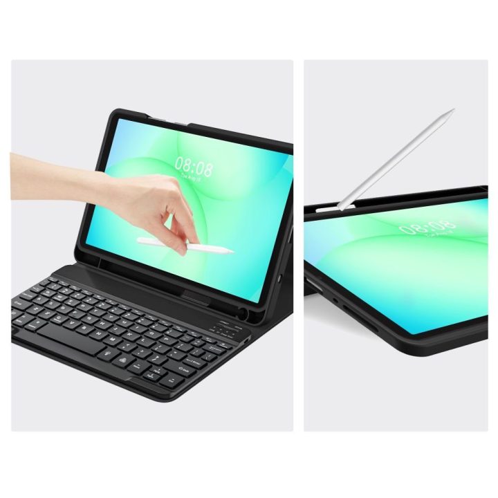 Samsung Galaxy Tab A9 / A11 8.7 dėklas juodas SC Pen Case