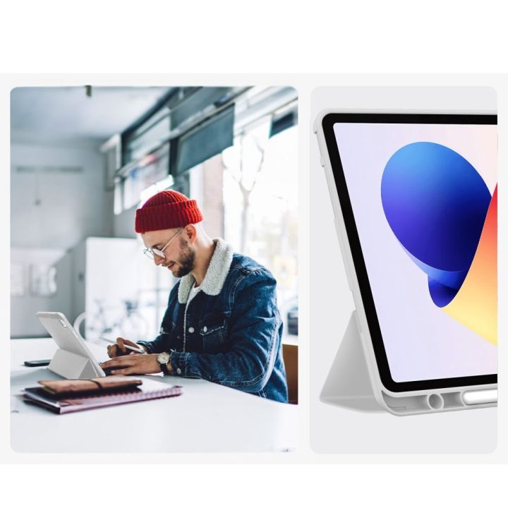 Xiaomi Poco Pad M1 / Redmi Pad 2 Pro 12.1 dėklas pilkas TechProtect