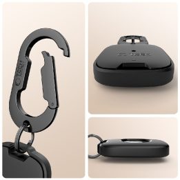 Dėklas Apple AirTag juodas Velar
