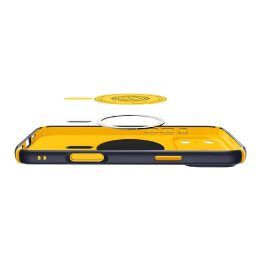 iPhone 17 Pro Max dėklas MagSafe tamsiai mėlynas Spigen