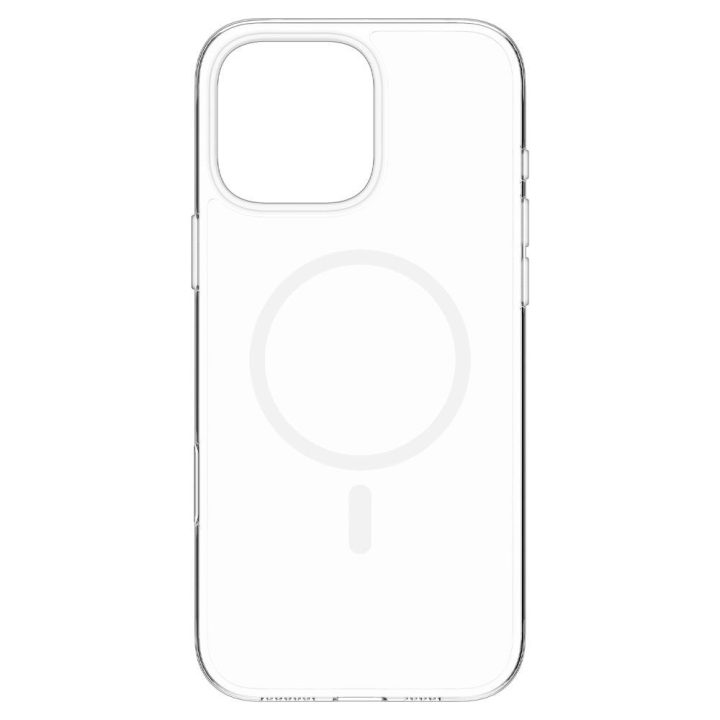 iPhone 16 Pro dėklas skaidrus su MagSafe Spigen