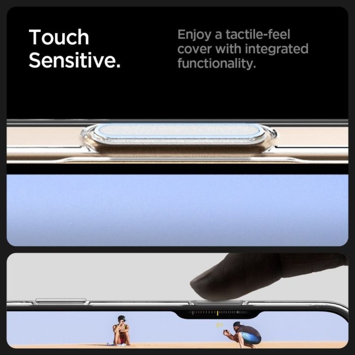 iPhone 16 Pro dėklas skaidrus su MagSafe Spigen