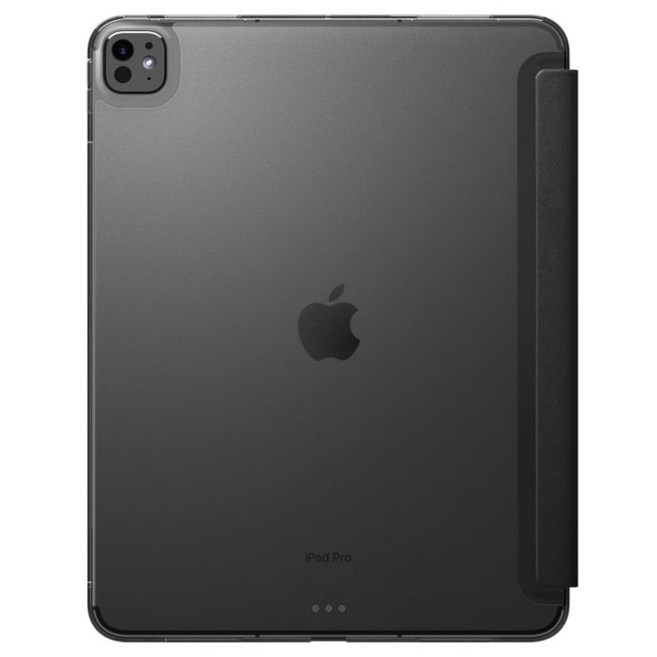 iPad Pro 13 dėklas Liquid Air Folio juodas Spigen