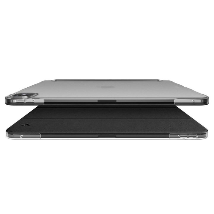 iPad Pro 13 dėklas Liquid Air Folio juodas Spigen