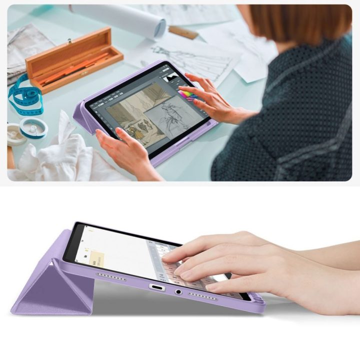 Xiaomi Redmi Pad 2 11.0 dėklas SmartCase violetinis