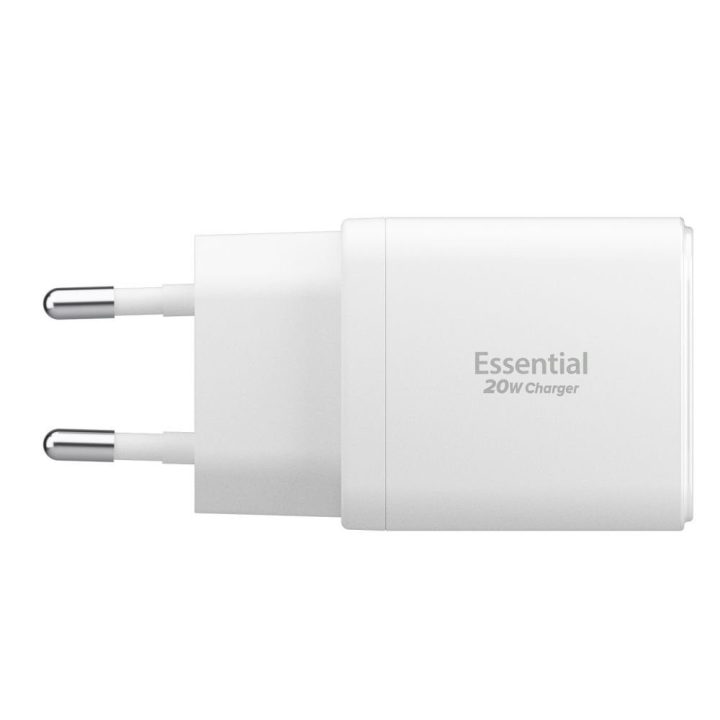 Įkroviklis sieninis 20 W baltas Spigen