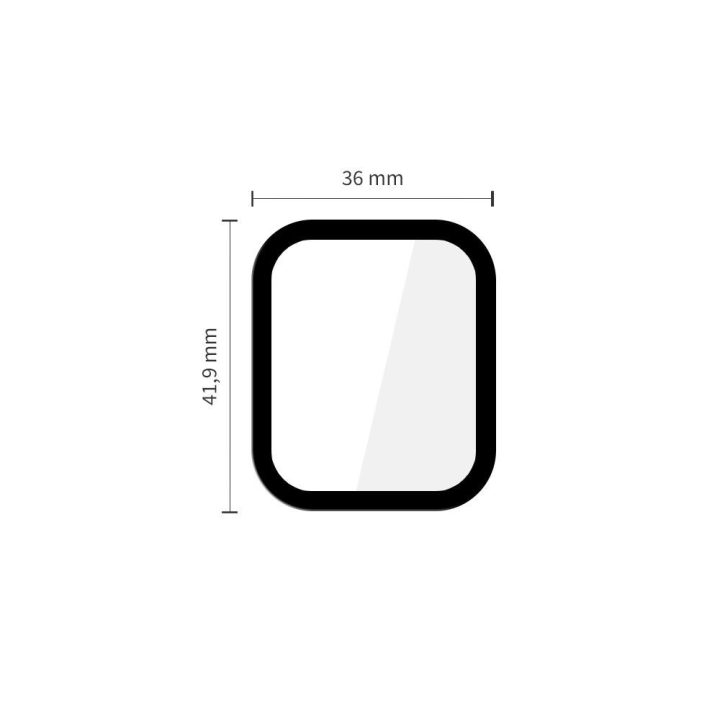 Apple Watch 44 mm grūdintas stiklas 2 vnt. Flex+