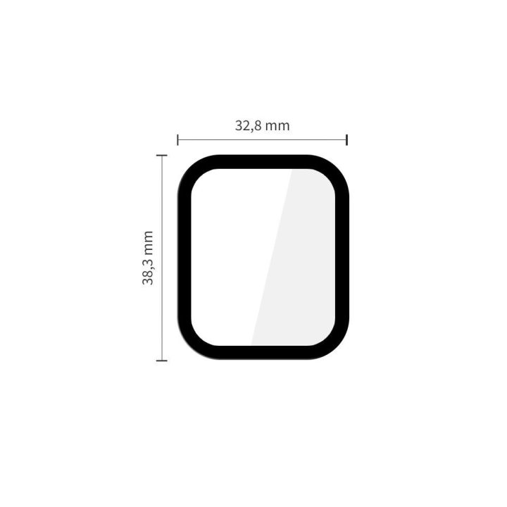 Grūdintas stiklas Apple Watch 40 mm (2 vnt.) Glass Flex+