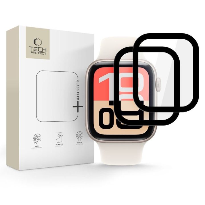 Grūdintas stiklas Apple Watch 40 mm (2 vnt.) Glass Flex+