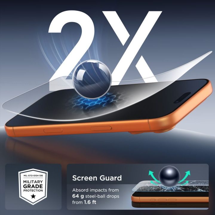 iPhone 15 Pro Max grūdintas stiklas 10 vnt. komplektas