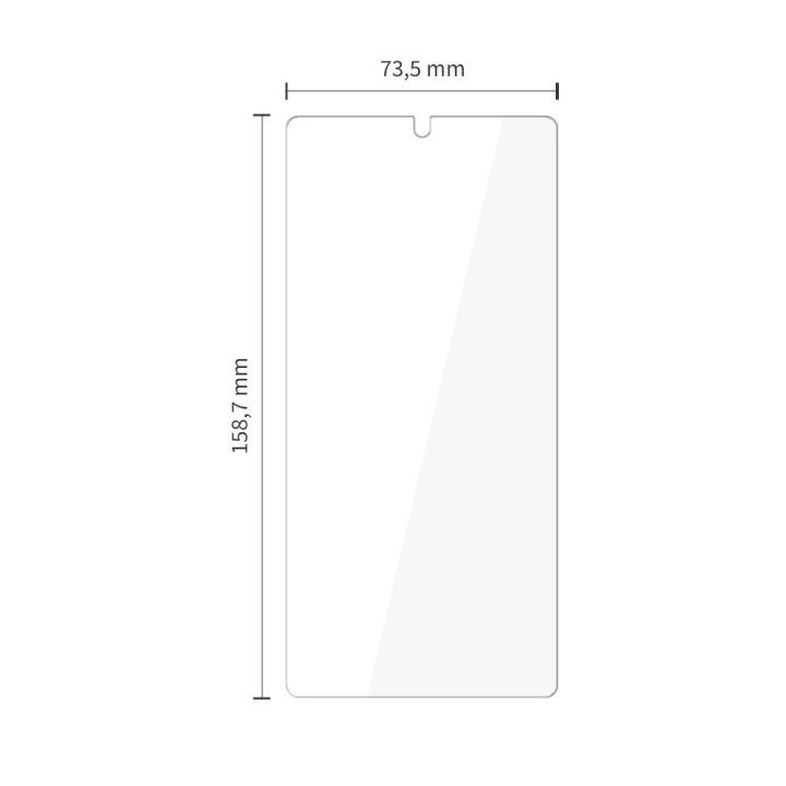 Samsung Galaxy S25 grūdinto stiklo komplektas 10 vnt.