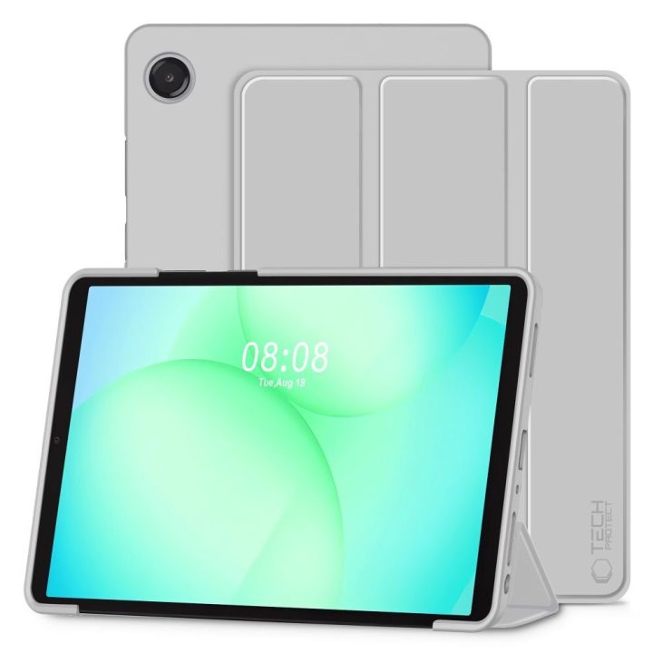Samsung Galaxy Tab A9+ / A11+ 11.0 dėklas pilkas TechProtect