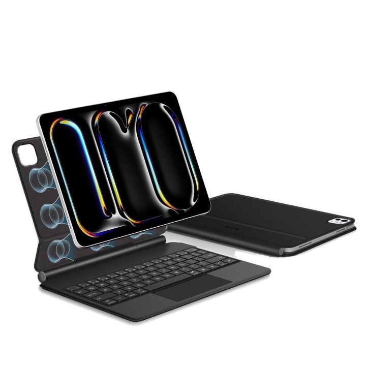 iPad Pro 11 (2024–2025) dėklas magnetinis juodas SmartCase
