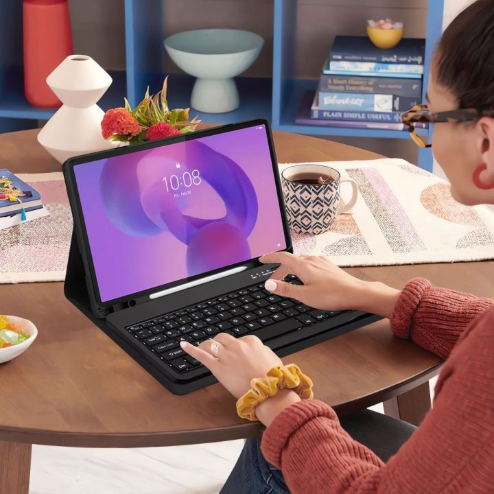 Lenovo Idea Tab Plus 12.1 TB-361 dėklas juodas SC