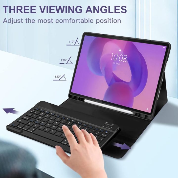 Lenovo Idea Tab Plus 12.1 TB-361 dėklas juodas SC