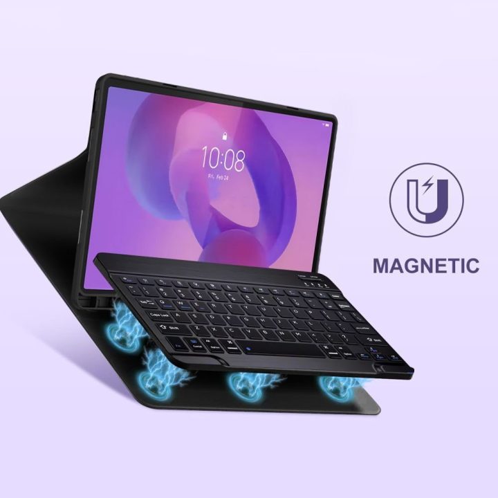 Lenovo Idea Tab Plus 12.1 TB-361 dėklas juodas SC