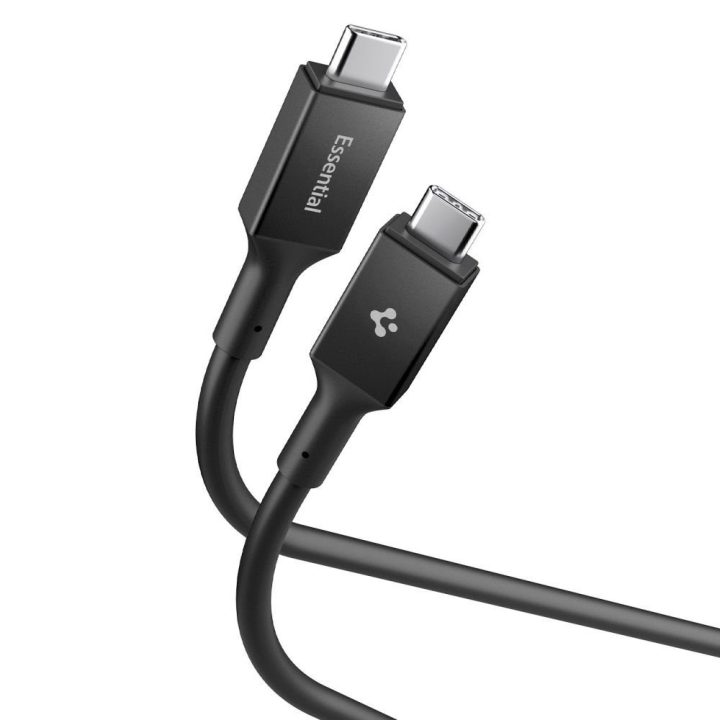 Kabelis USB-C 100 W 200 cm juodas Spigen
