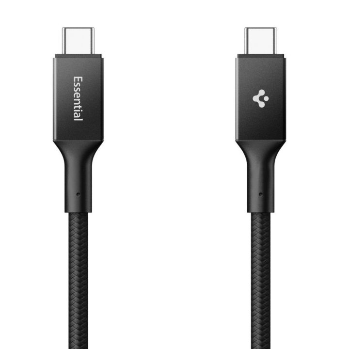 Kabelis USB-C 100 W 100 cm juodas Spigen