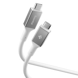 Kabelis USB-C 100 W 200 cm baltas Spigen
