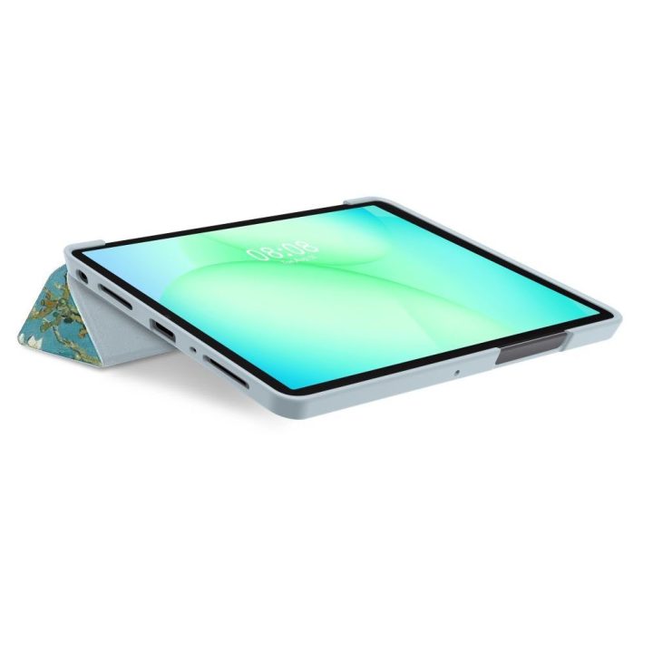 Samsung Galaxy Tab A9+ / A11+ 11.0 dėklas mėlynas ir baltas TechProtect