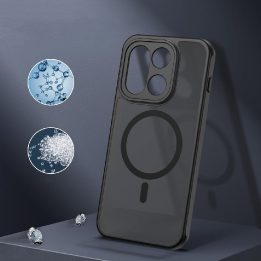 OnePlus 15 telefono dėklas juodas MagMat