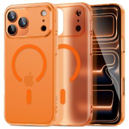 iPhone 17 Pro dėklas oranžinis Magslim