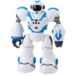Robotas interaktyvus valdomas pulteliu mėlynas