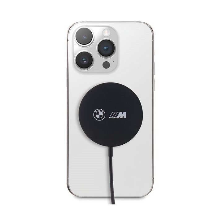 Belaidis įkroviklis MagSafe 15W juodas BMW M Edition